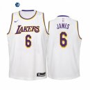 Camisetas NBA Ninos Los Angeles Lakers LeBron James Blanco Association 2021-22