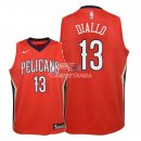 Camisetas de NBA Ninos New Orleans Pelicans Cheick Diallo Rojo Statement 2018