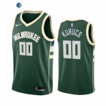 Camiseta NBA de Milwaukee Bucks Rodion Kurucs Verde Icon 2021