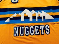 Camisetas NBA de Emmanuel Mudiay Denvor Nuggets Amarillo