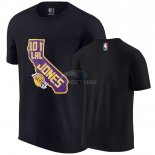 Camisetas NBA Los Angeles Lakers Jemerrio Jones Negro