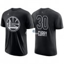Camisetas NBA de Manga Corta Stephen Curry All Star 2018 Negro
