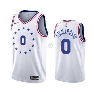 Camisetas NBA Edición ganada Philadelphia 76ers Josh Richardson Blanco 2019/20