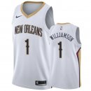 Camisetas NBA De New Orleans Pelicans Zion Williamson Blanco Association