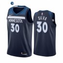 Camisetas NBA de Minnesota Timberwolvs Chris Silva Nike Marino Icon 2021-22