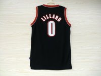 Camisetas NBA de Damian Lillard Portland Trail Blazers Negro