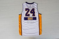 Camisetas NBA L.A.Lakers 2014 Navidad Kobe Blanco
