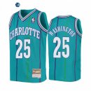Camisetas NBA Ninos Charlotte Hornets P.J. Washington Teal Hardwood Classics 1992-93