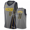 Camisetas NBA de Domantas Sabonis Indiana Pacers Nike Gris Ciudad 18/19