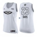 Camisetas NBA Mujer Anthony Davis All Star 2018 Blanco