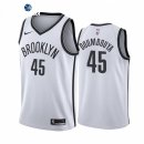 Camisetas NBA de Brooklyn Nets Sekou Doumbouya Nike Blanco Association 2021-22