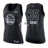 Camisetas NBA Mujer Kevin Durant All Star 2018 Negro