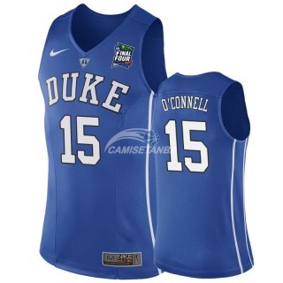 Camisetas NCAA Duke Alex O'Connell Azul 2019