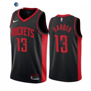 Camisetas NBA Edición ganada Houston Rockets James Harden Negro 2020-21