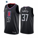 Camisetas NBA Nike Los Angeles Clippers NO.37 Semi Ojeleye Negro Statement 2022