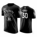 T Shirt NBA Golden State Warriors Stephen Curry Negro