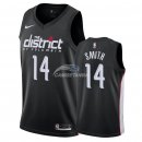 Camisetas NBA de Jason Smith Washington Wizards Nike Negro Ciudad 18/19