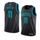 Camisetas NBA De Charlotte Hornets Cody Martin Negro Ciudad 2019-20