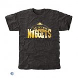 Camisetas NBA Denver Nuggets Negro Oro