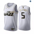 Camisetas NBA de Jarrell Brantley Utah Jazz Blanco Oro 19/20