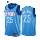 Camisetas NBA de Houston Rockets Garrison Mathews Nike Azul Ciudad 2021