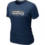 Camisetas NBA Mujeres San Antonio Spurs Tinta Azul