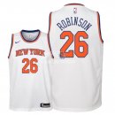 Camisetas de NBA Ninos New York Knicks Mitchell Robinson Blanco Association 2018