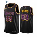 Camisetas NBA Edición ganada Los Angeles Lakers Markieff Morris Negro 2020-21