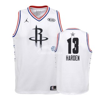 Camisetas de NBA Ninos James Harden 2019 All Star Blanco