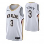 Camisetas NBA de Stanley Johnson New Orleans Pelicans Blanco Association