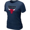 Camisetas NBA Mujeres Chicago Bulls Tinta Azul