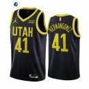 Camisetas NBA Jordan Utah Jazz NO.41 Juan Hernangomez Negro Statement 2022-23