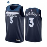 Camiseta NBA de Jaden McDaniels Minnesota Timberwolvs Marino Icon 2021-22