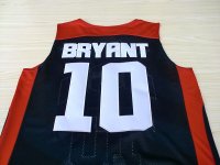 Camisetas NBA de Kobe Bryant USA 2012 Negro