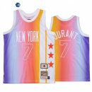 Camisetas NBA Brooklyn Nets Kevin Durant Blanco Throwback 2021