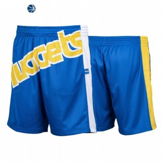 Camisetas NBA de Denvor Nuggets Azul Amarillo Hardwood Classics 2021