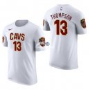 Camisetas NBA de Manga Corta Tristan Thompson Cleveland Cavaliers Blanco 17/18