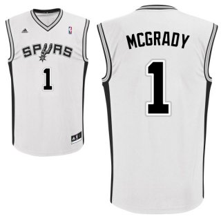 Camisetas NBA de Tracy McGrady San Antonio Spurs Blanco