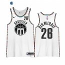 Camisetas NBA Edición ganada Brooklyn Nets Spencer Dinwiddie Blanco