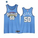 Camisetas NBA Edición ganada Memphis Grizzlies Bryant Reeves Azul