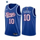 Camisetas NBA Nike Sacramento Kings NO.10 Domantas Sabonis Azul Classic 2022
