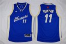 Camiseta NBA Ninos Golden State Warriors Klay Thompson 2015 Navidad Azul