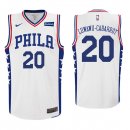 Camisetas NBA de Timothe Luwawu-Cabarrot Philadelphia 76ers Blanco 17/18
