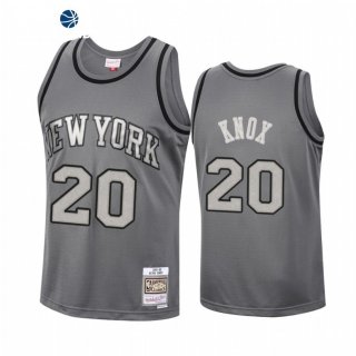 Camisetas NBA New York Knicks Kevin Knox Gris Hardwood Classics 2021
