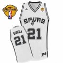 Camisetas NBA San Antonio Spurs Finales Duncan Blanco