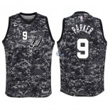 Camisetas de NBA Ninos San Antonio Spurs Tony Parker Nike Camuflaje Ciudad 2018