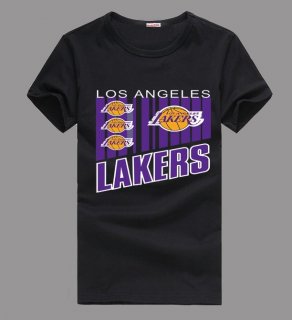 Camisetas NBA Los Angeles Lakers Negro-2