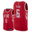 Camisetas NBA de Gary Clark Houston Rockets Nike Rojo Ciudad 2018