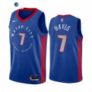 Camiseta NBA de Killian Hayes Detroit Pistons Nike Azul Ciudad 2020-21