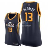 Camisetas NBA Mujer Tony Bradley Utah Jazz Marino Icon